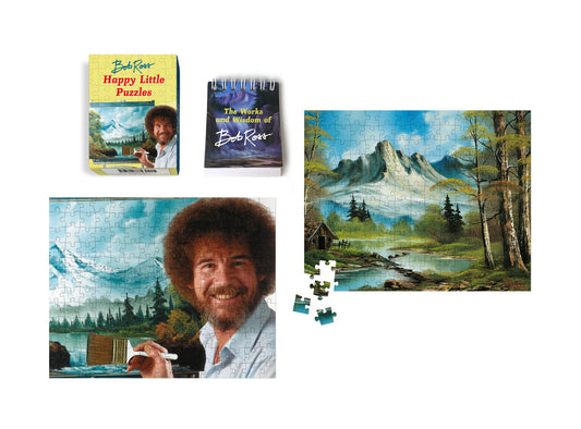 Bob Ross Happy Little Puzzle
