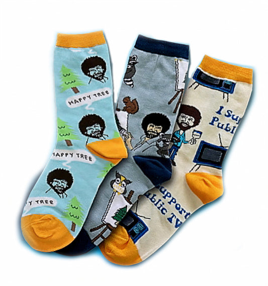 Bob Ross 3-Pak Socks (men's)
