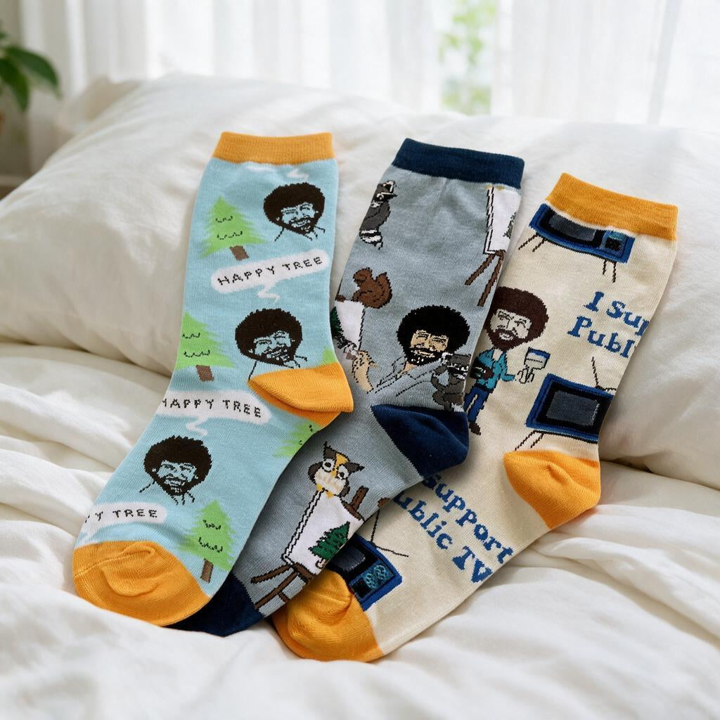 Bob Ross 3-Pak Socks (men's)