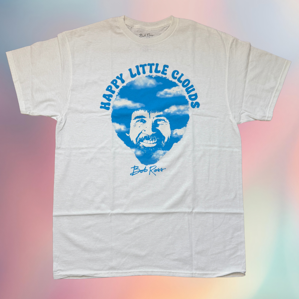 'HAPPY LITTLE CLOUDS' TEE